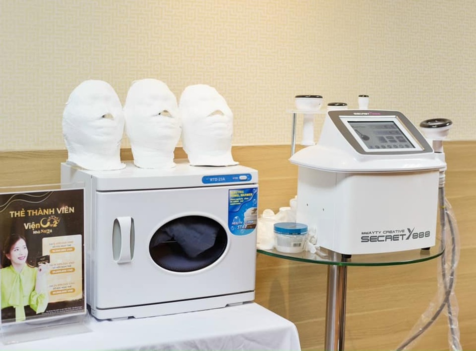 Nha Suga Spa stands out for its use of modern technology.