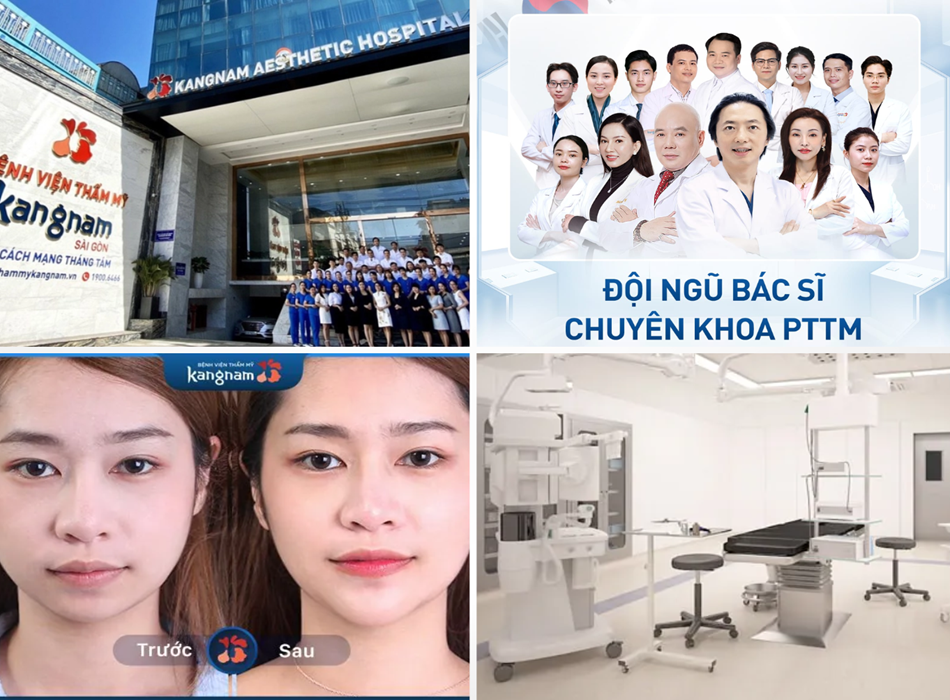 Bệnh viện Thẩm mỹ Kangnam – Độn cằm 6D an toàn, hiện đại tại TP.HCM