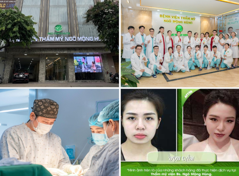 Bệnh viện Thẩm mỹ Ngô Mộng Hùng – Độn cằm an toàn, thon gọn tại TP.HCM