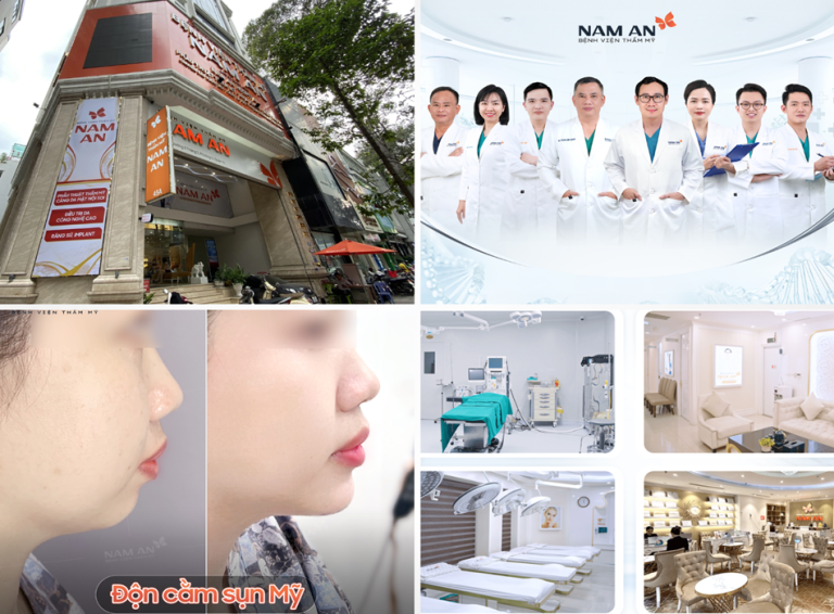 Bệnh viện Thẩm mỹ Nam An – Độn cằm an toàn, tự nhiên tại Quận 10, TP.HCM